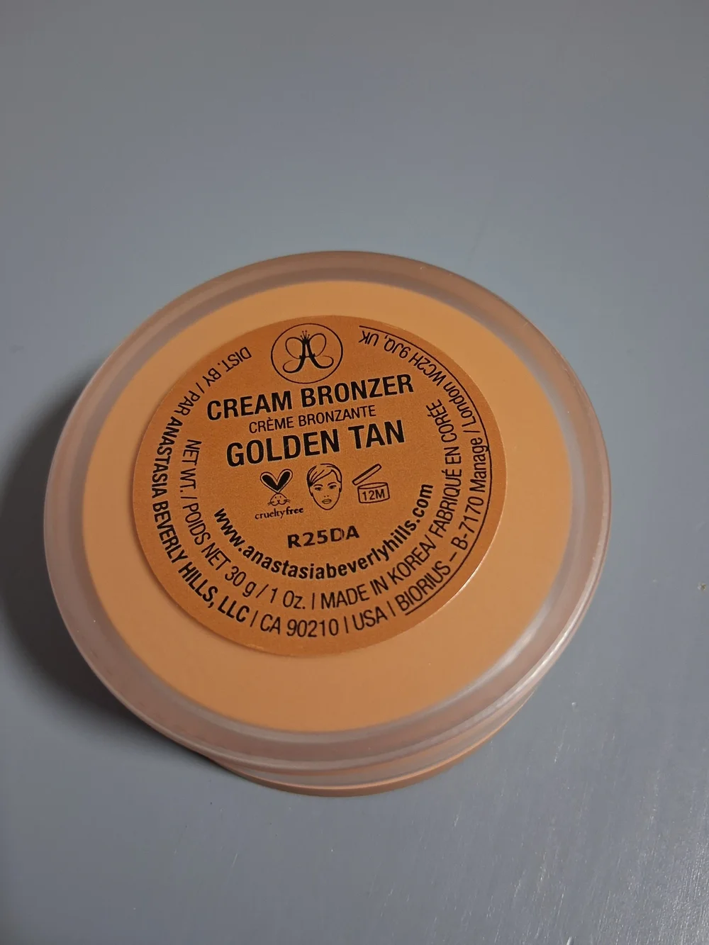 Anastasia Beverly Hills Cream Bronzer In Golden Tan